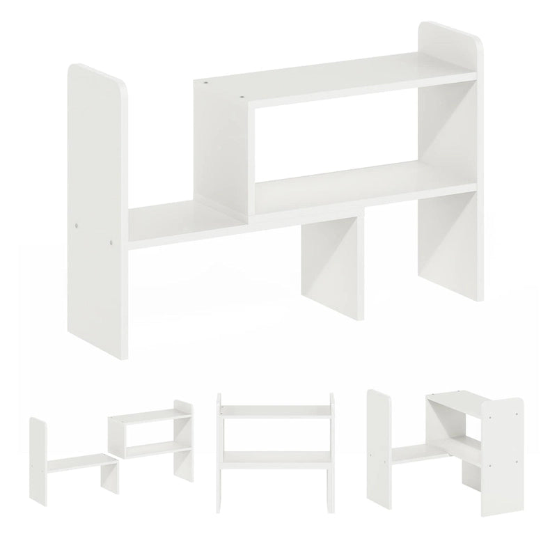Schreibtisch-Organizer mit Bücherregal aus Holzwerkstoff