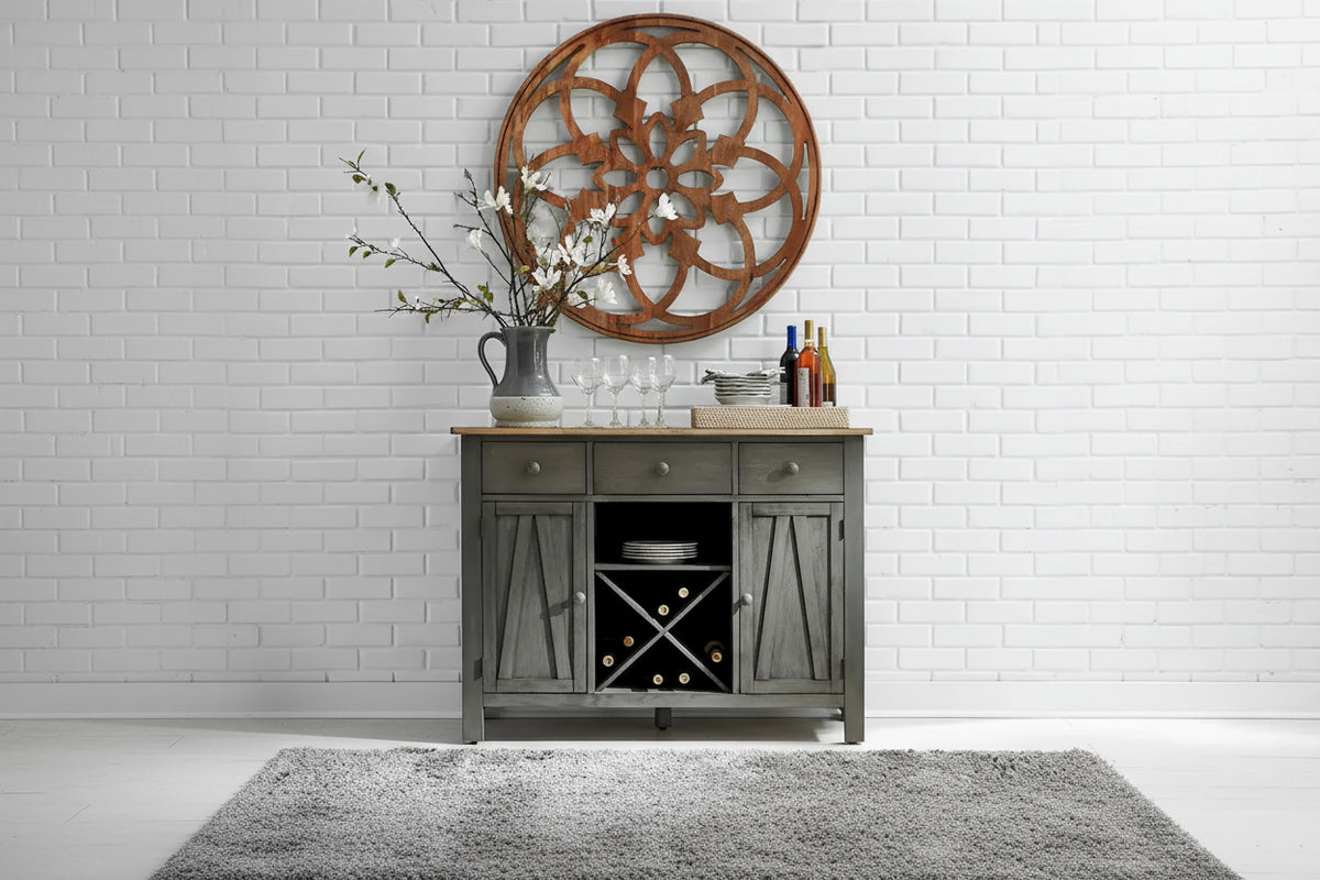 Lindsey Farm Gray and Sandstone Server