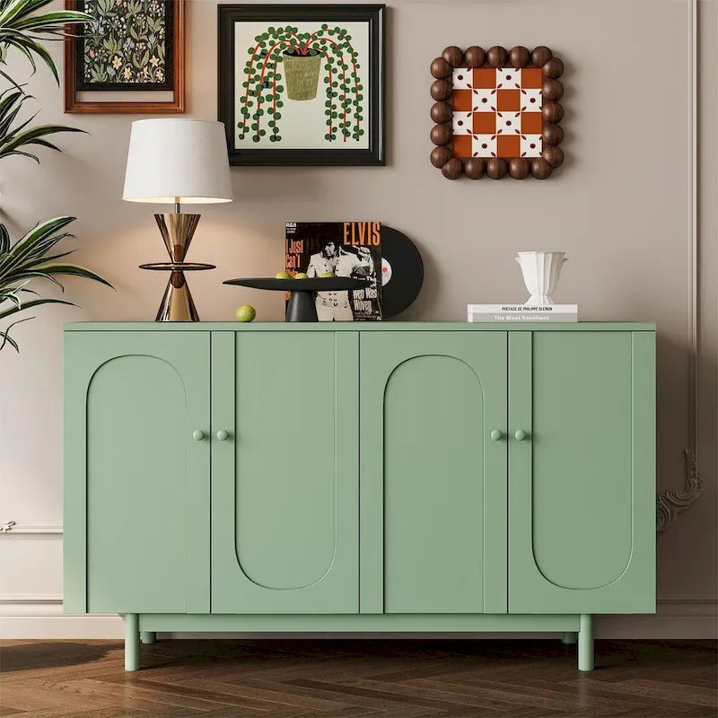 Credenza/sideboard contenitore Intaglio a 4 ante