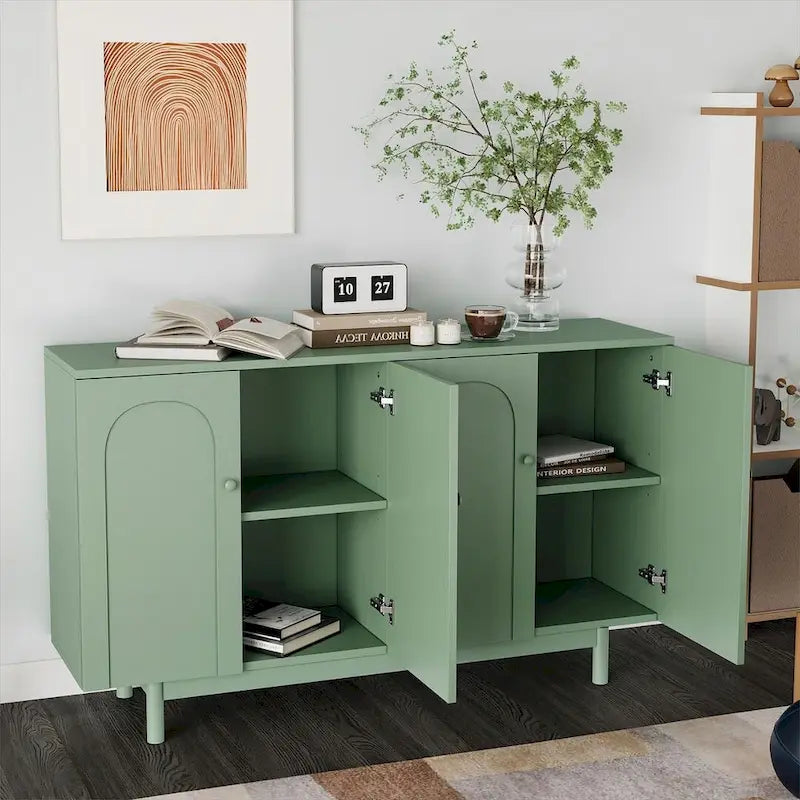 Credenza/sideboard contenitore Intaglio a 4 ante