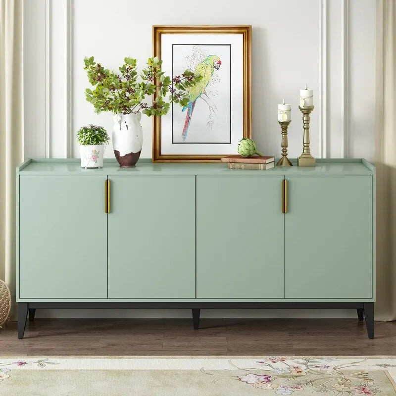 Aufbewahrungs-Sideboard mit 4 Türen und verstellbaren Einlegeböden